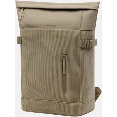 Kapten & Son Helsinki Pro Corduroy rugzak 15 inch dusty khaki