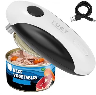 Dailygoods - Automatische USB Oplaadbare Elektrische Blikopener voor Mensen met Grijpproblemen