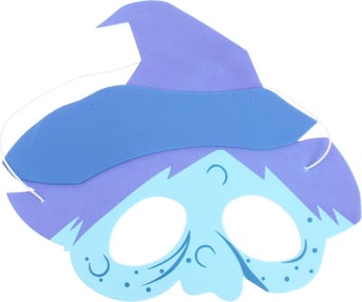 Lg-imports Masker Heks Junior 17 Cm Blauw