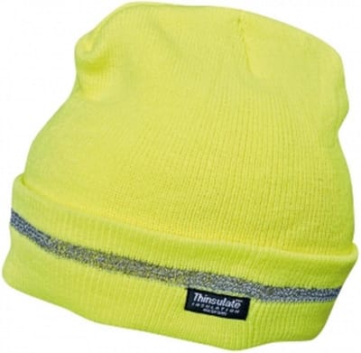 Muts fluor geel - - Thinsulate - onesize