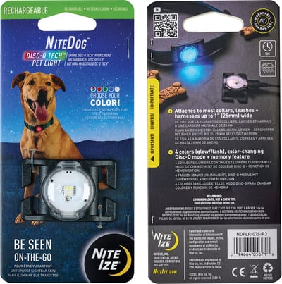 Nite Ize NiteDog Halsbandlamp Disco