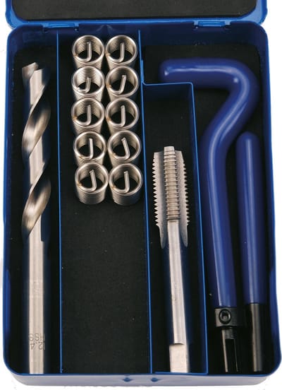 BGS Schroefdraad reparatieset - Helicoil - 14-delig - M10 x 1.0 - BGS1958
