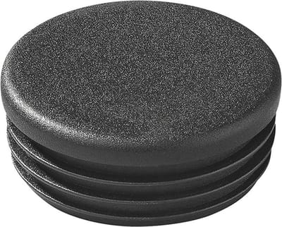 ProPlus Ronde insteekdop - Ø 50 mm - Zwart - PE materiaal - Voor buisconstructies en meubels