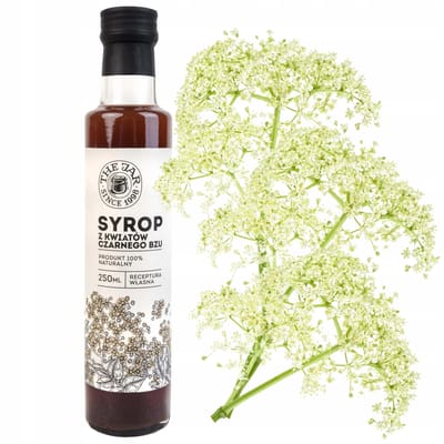 Vlierbloesemsiroop Extract 43% Uit Vlierbloesem 250 Ml Natuurlijk