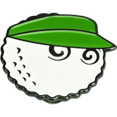 Clips de Chapeau de Golf Alliage de Zinc Aimant Clip de Chapeau de Golf Détachable Marqueur de Balle de Golf pour Terrain de Golf Club Green Green vert