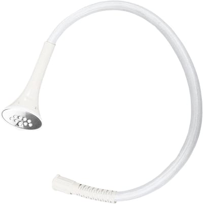 Stoomapparaat Accessoires - Stoommondstuk Slangset - Kleding Stomen - Gelijkmatige Stoomverdeling - 136 cm Lengte - Wit