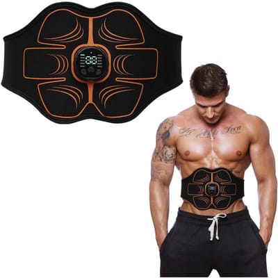 MKSS® Buikspiertrainers Elektrisch - Hometrainer Afvallen - Fitness - Zwart