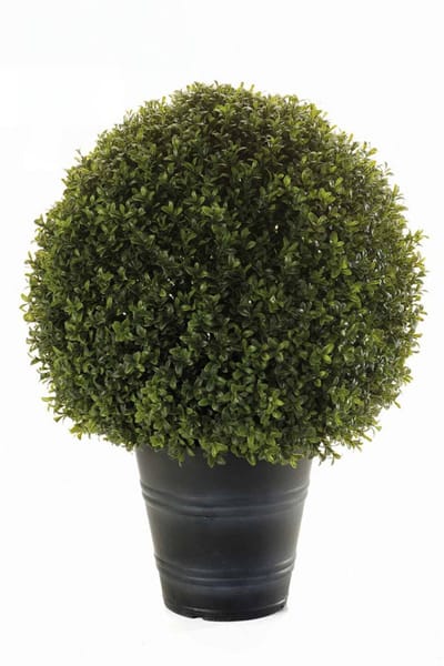 Emerald - Kunstplant Buxus bol in pot UV 68cm - Kunstplant voor binnen