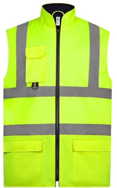 Fluo Bodywarmer - Fluo Yellow - 2XL - Yoko