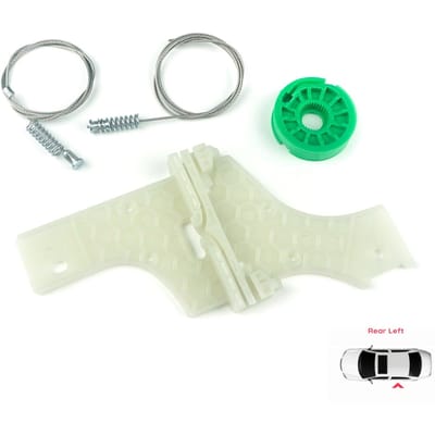BWR1163 Kit de réparation de lève-vitre Arrière Gauche pour Peugeot 508 MK1 W23 8D 8E 2010-2018 4/5 Portes 9223H6