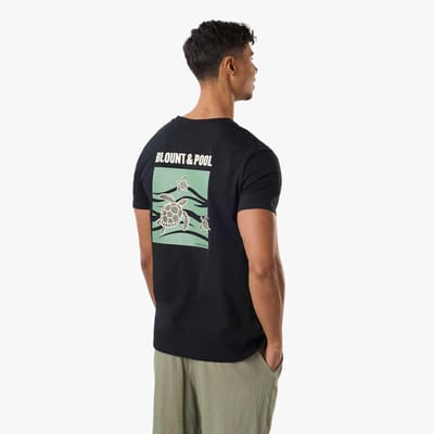 Blount & Pool Sunset Tee T-shirt – Vrijetijdskleding voor heren – Maat S