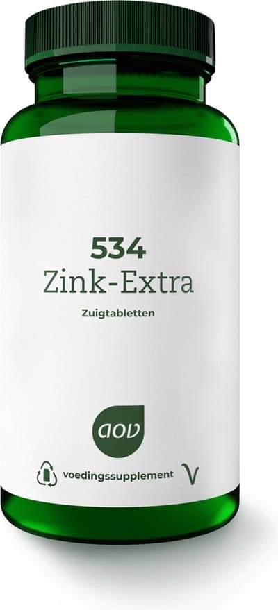 AOV 534 Zink-Extra - 90 zuigtabletten - Mineralen - Voedingssupplement