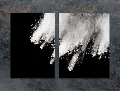 TMK ArtDeko Serie - Snijplank van glas - 75x52 cm - Veilig voor alle kookplaten