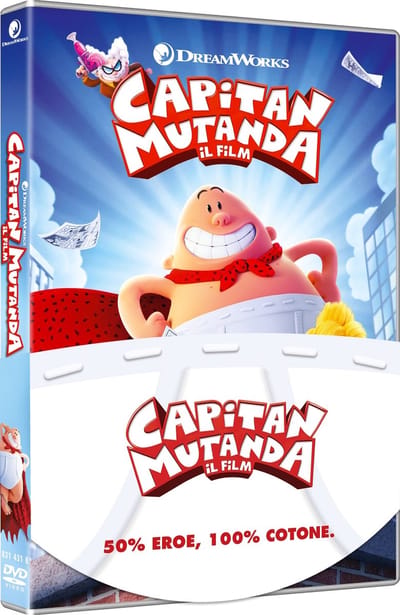 Universal Pictures Captain Underpants: The First Epic Movie DVD Engels, Hebreeuws, Italiaans, Russisch, Oekraïens