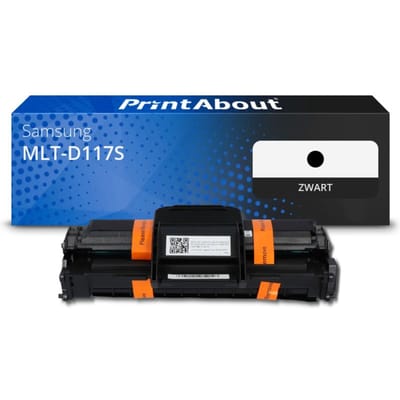 PrintAbout huismerk Toner MLT-D117S Zwart Geschikt voor Samsung