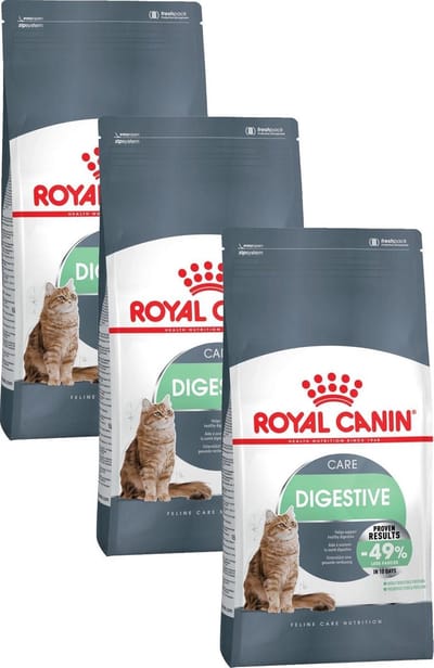Royal Canin Digestive Care - Kattenvoer - 3 x 2 kg