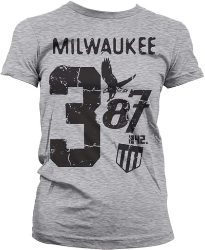 Hybris Milwaukee 387 Girly T-shirt voor dames SH-5-15961-LFH3-12