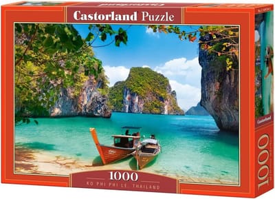 Legpuzzel 1000 Stukjes - Landschap Puzzel - Ontspanning Thuis - Gedetailleerd Motief - 68 x 47 cm - Kleurrijk