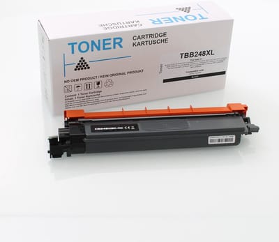 ABC huismerk Toner geschikt voor Brother TN248XLBK zwart HL-L3220cw HL-L3220cwe HL-L3240cdw HL-L8230cdw HL-L8240cdw MFC-L3740cdw MFC-L3740cdwe