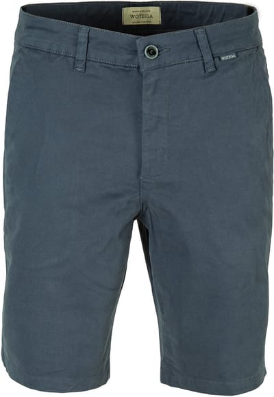 WOTEGA Heren Chinoshorts Spring – Regular Fit – Katoen Stretch – Donkerblauw – 5-pocket
