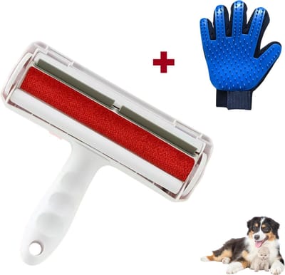 Go Go Gadget - Huisdierharen verwijderen - Kattenhaar Borstel - Haarvanger - Ontharingsborstel - Inclusief Verzorgingshandschoen