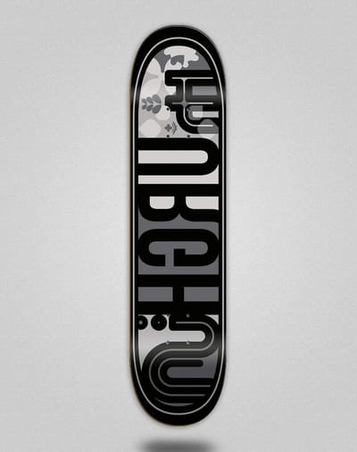 Skateboard Deck - Tabla Skate - Straat Tricks - Duurzaam Ontwerp - 8.25 Inch - Zwart