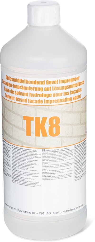 Ventosil TK8 Gevel impregneermiddel hydrofuge 1 Liter