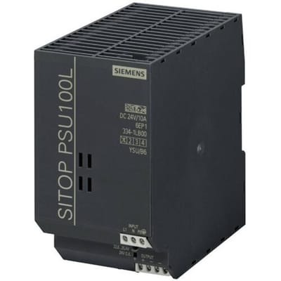 Siemens 6EP13341LB00 DIN-rail netvoeding 24 V/DC 10 A 240 W Aantal uitgangen:1 x Inhoud 1 stuk(s)