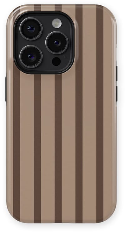 DripCase Gestreept Hoesje geschikt voor iPhone 14 Pro | Backcover met Mag | Stripes Motief | Trendy Case geschikt voor iPhone 14 Pro met Strepen Truffle Touch