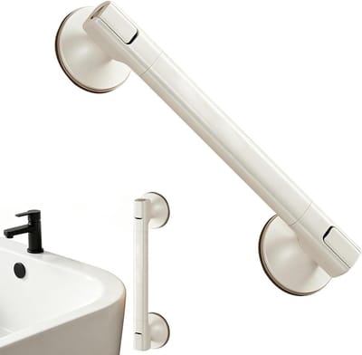 Badkamer handgrepen - Douche steun - Veilig douchen - Volledig verzegeld ontwerp - 295 x 106 cm - Wit