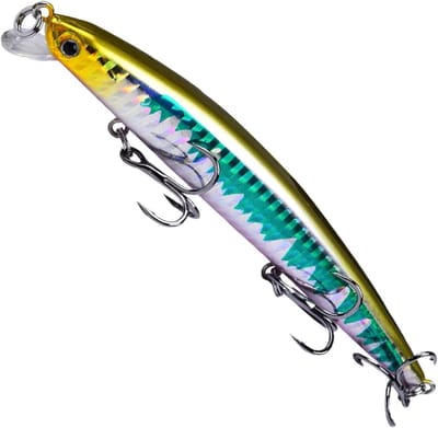 Viskunstaas - Hard Lokaas - Vissen - Realistische Imitatie - 12.5 cm - Blauw