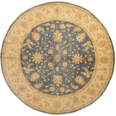 Vloerkleed Katharinus rond wol | Hadorn