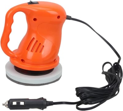 Auto Polijstmachine - Wax Machine - Voertuig Glans - Mini Ontwerp - 12x12x15.5 cm - Oranje