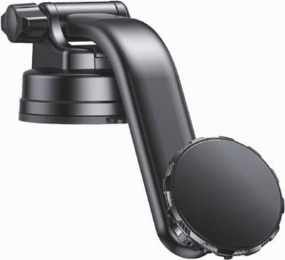 FTQ-113 Autohouder - Telefoonhouder met Magsafe Magneet - 20cm Verstelbare Arm - Voor Dashboard en Raam - Inclusief FuturiQ Type-C oplaadkabel - Zwart