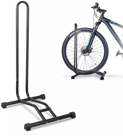 Fietsrek om Fiets Horizontaal te stallen - Fietsstaander Standaard - Fietsrek voor 1 Fiets - Voor Racefiets MTB E-bike