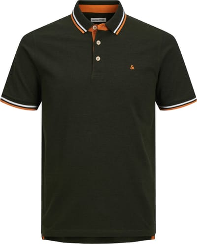 Jack & Jones poloshirt korte mouw groen