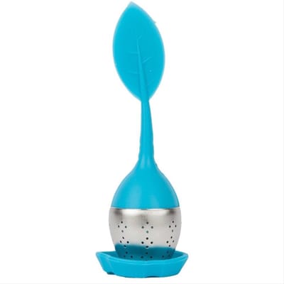 CHPN - Thee ei - Thee filter - Filter voor losse thee - Thee drinken - Thee accessoire - Theemelange - Zelf thee maken - Thee zetten - Kopje thee - Theezeef - Theefilter - 2 stuks - Blauw
