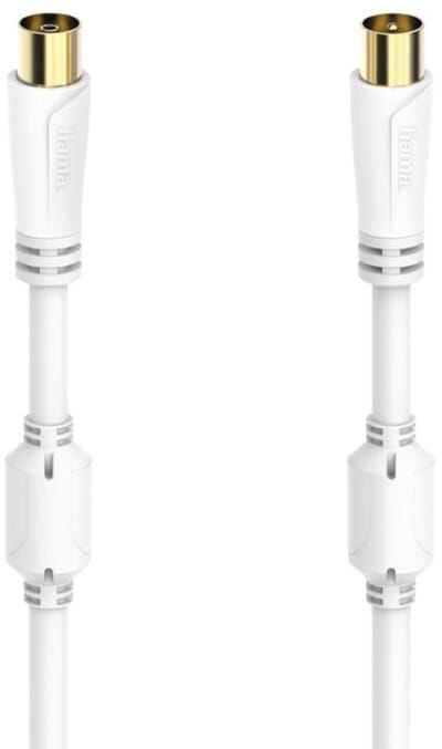 Hama Antennekabel Coaxstekker - Coaxkoppeling Verguld 3,0 M 100 DB