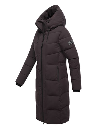 Navahoo dames wintermantel SCHOKOKUSS – elegant, warm & functioneel