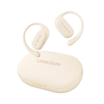 Draadloze Bluetooth Oordopjes- ENC Noise Cancelling - IPX5 Waterbestendig- Sport Oorhaken - Tot 40 Uur Batterijduur