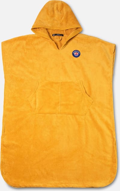 Ponchy - Amarelo Ouro - Bamboe Kinder Strandponcho - Groot - Surf Poncho
