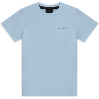 Aspact Kids Calla Tee Blue Size: 104 | T-shirts Outlet | Unisex | Blauw
