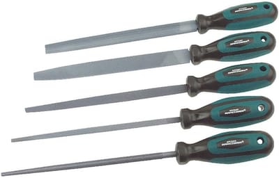Vijlset, 5-delig - hoogwaardig handgereedschap voor professioneel en hobbygebruik