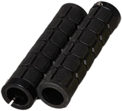 Fietsstuur Grips met Lock-On Bevestiging - Zwart, Extra Dik voor Comfort