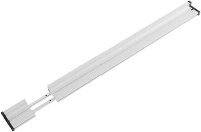 Verstekhek Tafelzaag - Precisie Houtbewerking - Nauwkeurig Zagen - Verstelbare Lengte - 1100-1460 mm - Zilver