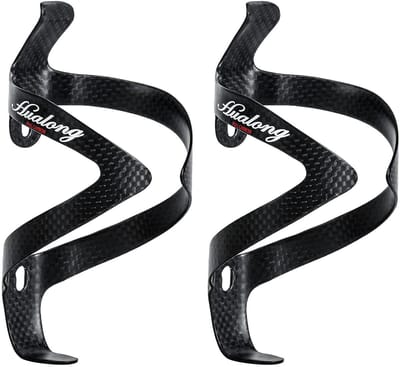 Dailygoods- Bidonhouder Ultralicht - Carbon Fleshouder - Sterk en Corrosiebestendig - Eenvoudig te Installeren - Geschikt voor Racefiets en MTB - Slechts 20 g