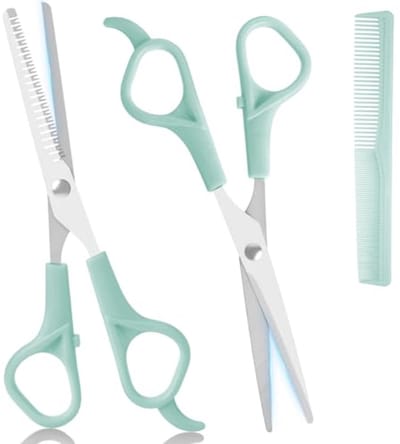 Professionele Haardressing Scharen Set - 15 cm Dunning Scharen en Kapperskam voor Thinning