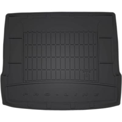 Frogum - DryZone - Kofferbakmat - Geschikt voor HYUNDAI Tucson III (2015-2020) - Lage laadvloer met organizer - TPE Rubber - Zwart