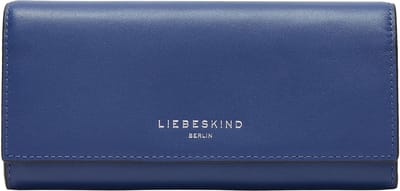 LIEBESKIND BERLIN Portemonnee Lora Calf Optic Valentina Purse Berlin Blue Blauw