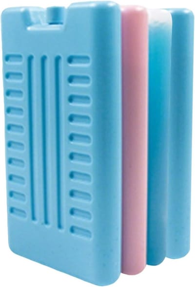 Koelblok Set - Vriesblokken Gel - Lunch Koel Houden - Herbruikbaar Lange Houdbaarheid - 4 Stuks - Blauw